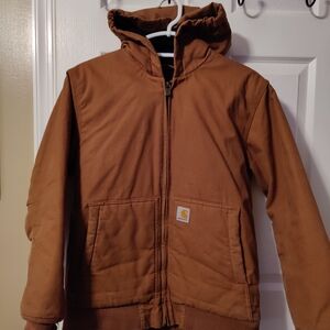 Carhartt Brown Hooded Jacket
